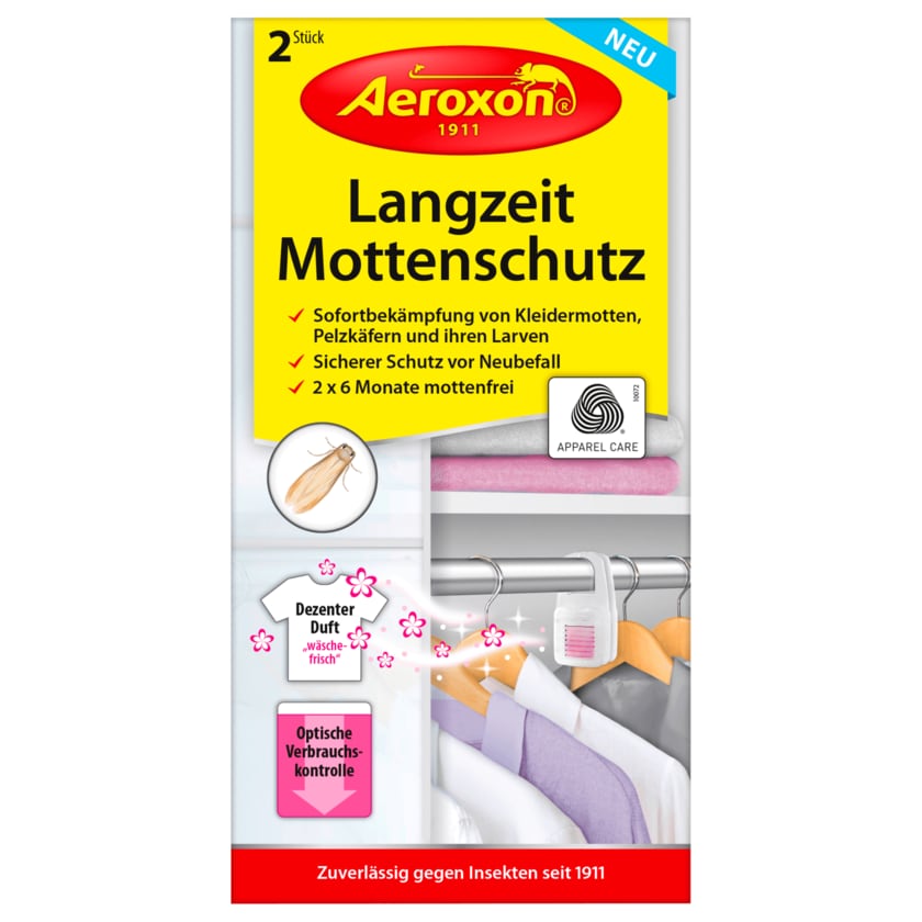 Aeroxon langzeit Mottenschutz 2 Stück